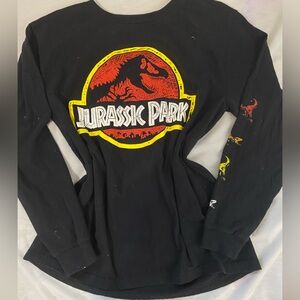 Black JURASIC PARK sweatshirt unisex